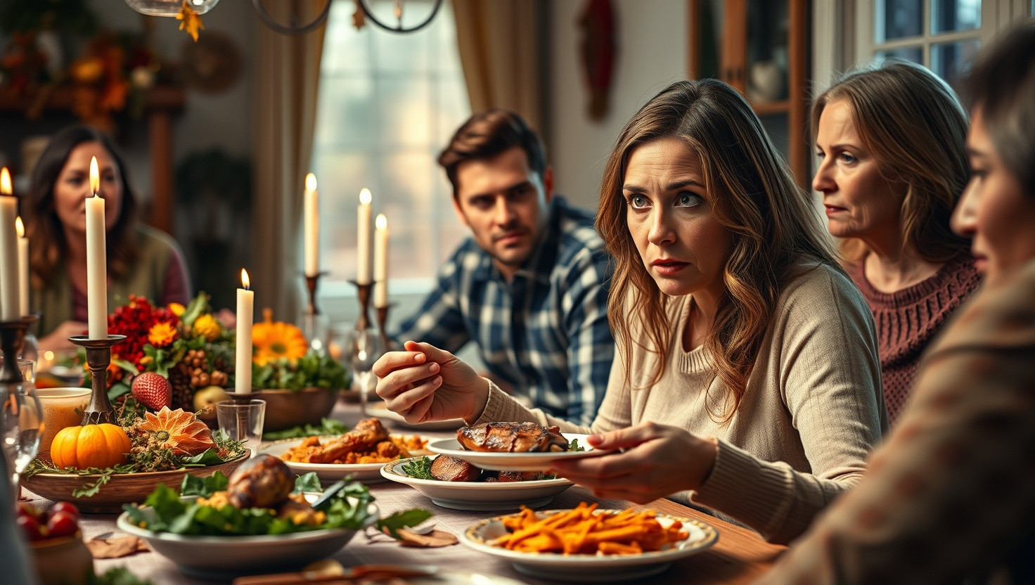 Accidentally Served Meat at Vegan Thanksgiving: A Family Dilemma