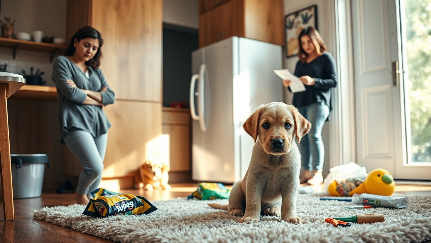 Roommate expects me to split costs for her new puppy - AITA for refusing?