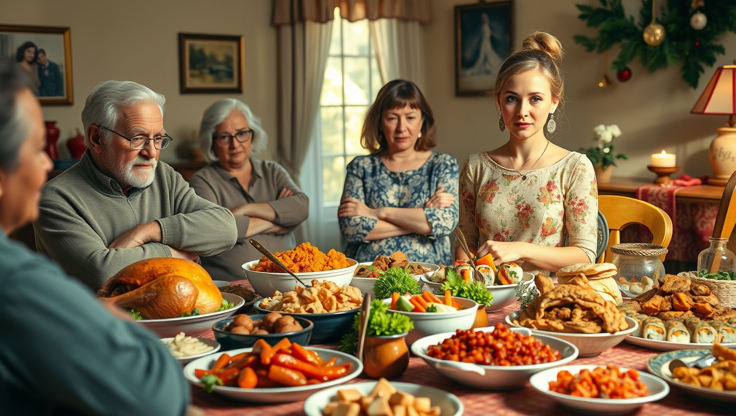 Mixing Tradition: AITA for Serving Non-Traditional Dishes at Family Holiday Meal?