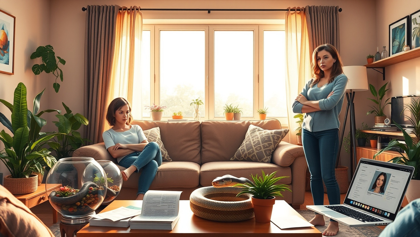 Roommate Wants to Split Pet Insurance for Snake: AITA for Saying No?