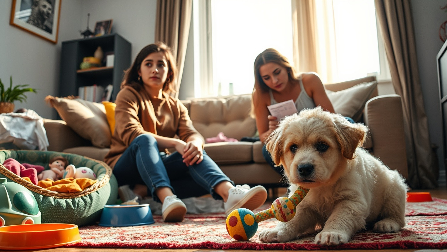 Roommates New Puppy Puts Financial Strain: AITA for Refusing to Split Pet Supply Costs?