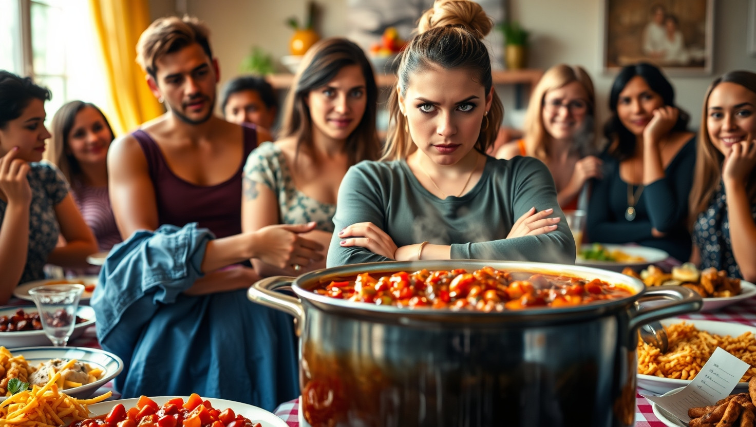 Family Recipe Drama: AITA for Keeping Secret Chili Recipe from Friends at Potluck?