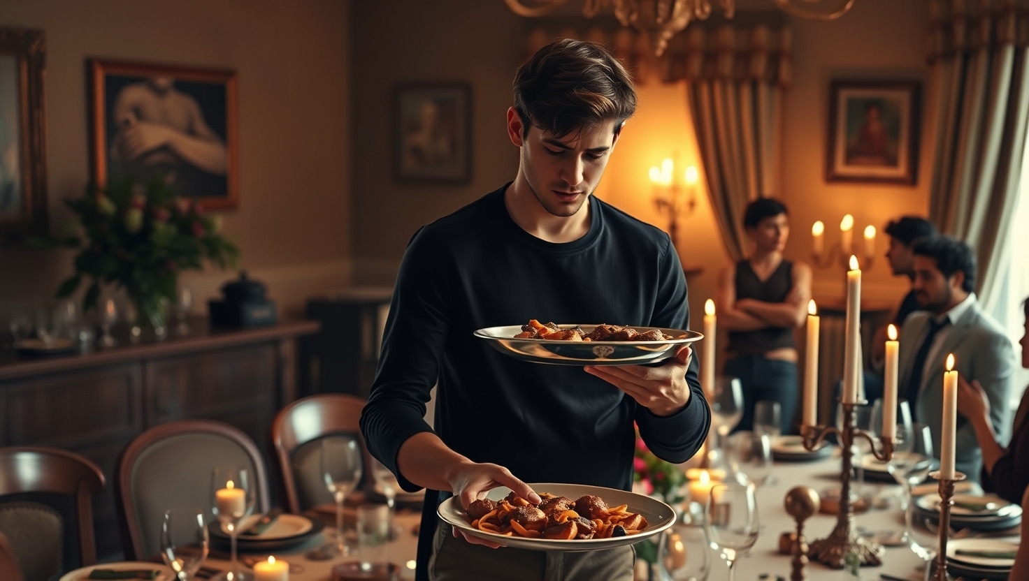 Friend Kicked Out of Dinner Party for Insulting Hosts Cooking