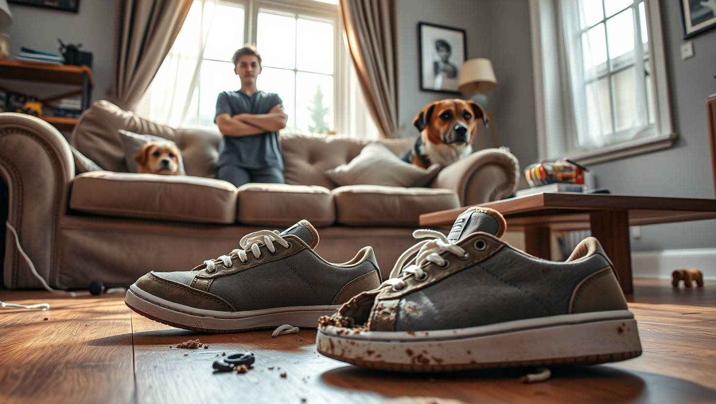 Roommates Dog Ruined My Shoes: AITA for Refusing to Split Replacement Costs?