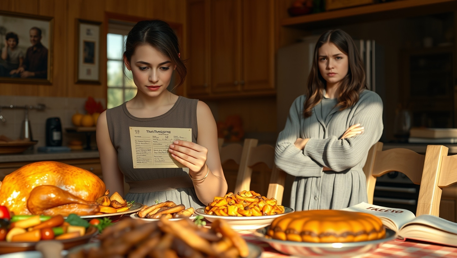 Refusing to Share Family Thanksgiving Recipes for Cooking Competition: AITA?