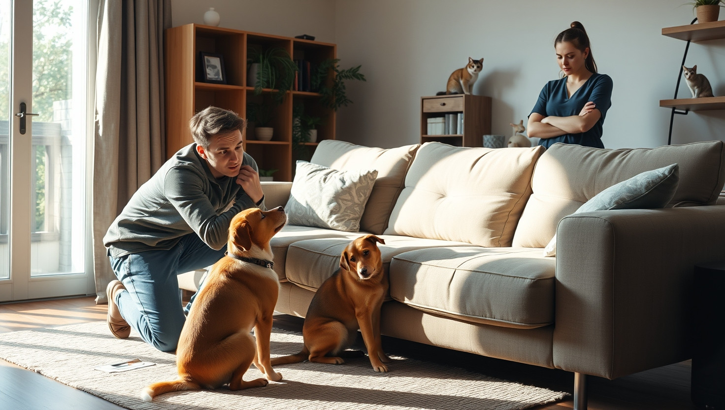 Roommate Conflict: Splitting Pet Care Costs After Cat Ruins Couch