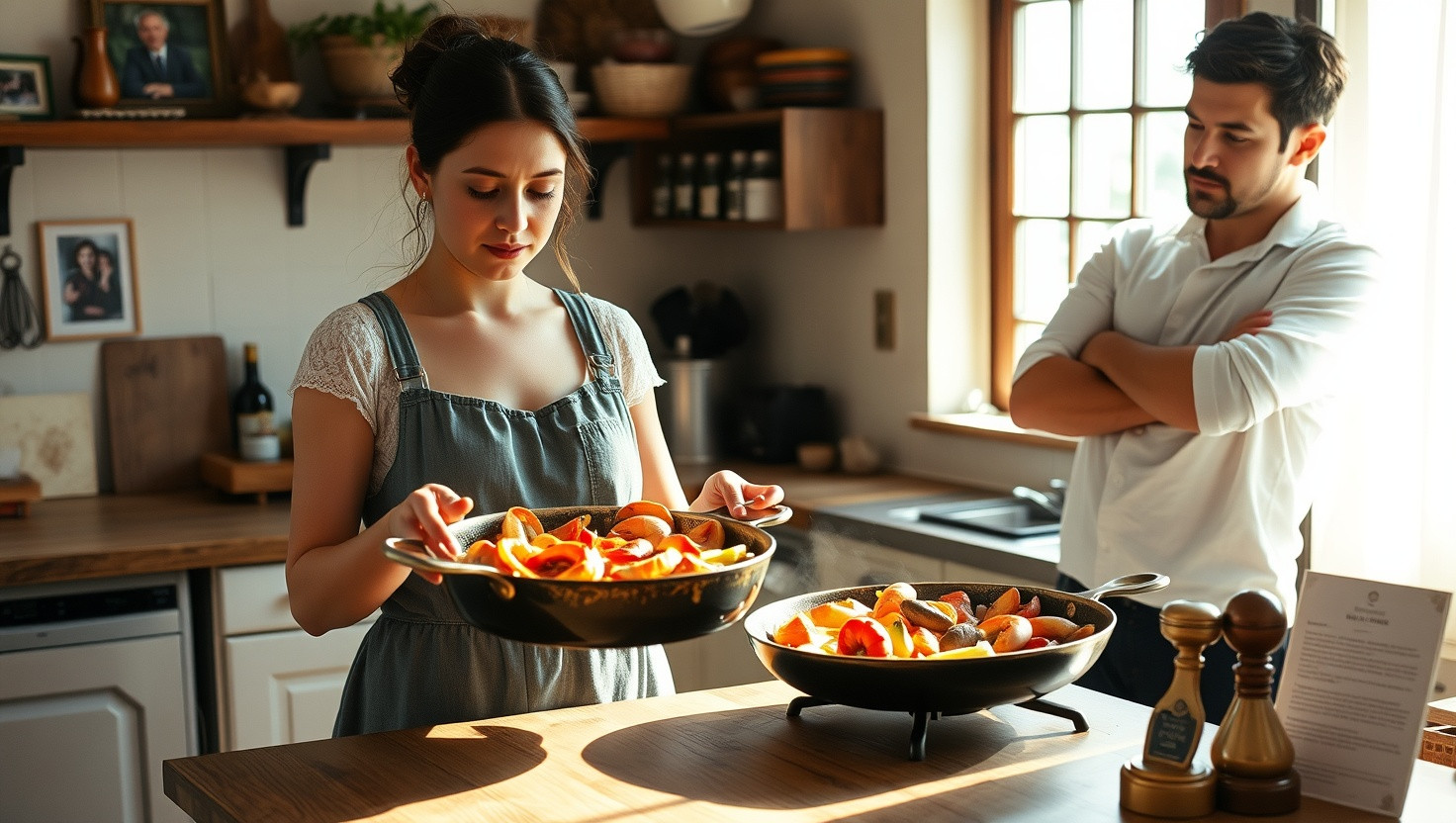 Family Heirloom Recipe Sparks Conflict: AITA for Keeping Paella Secret from SOs Cooking Competition?