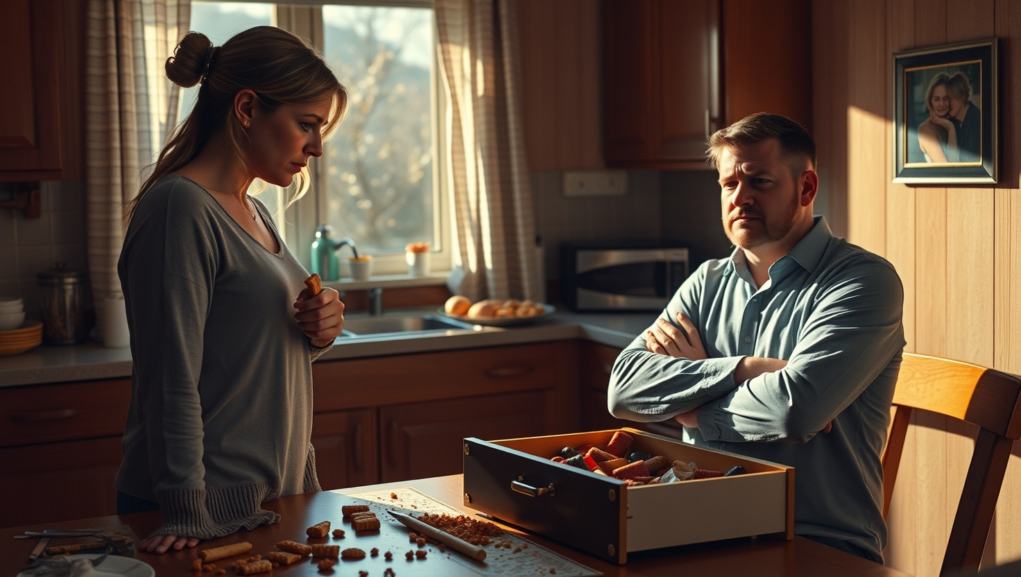 Is it wrong to ask my husband to stop hiding snacks from me?