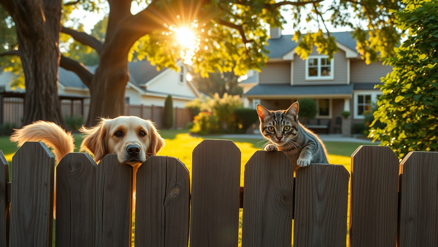Should I pay for the fence alone to keep my neighbors cat safe from my dogs? AITA?