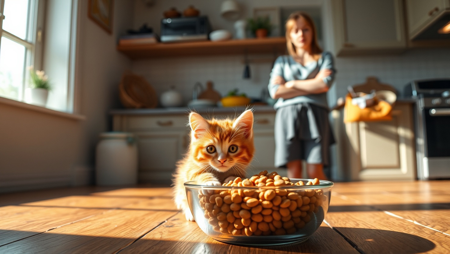 Roommate Feeds Stray Kitten Premium Cat Food Meant for My Cat: AITA?