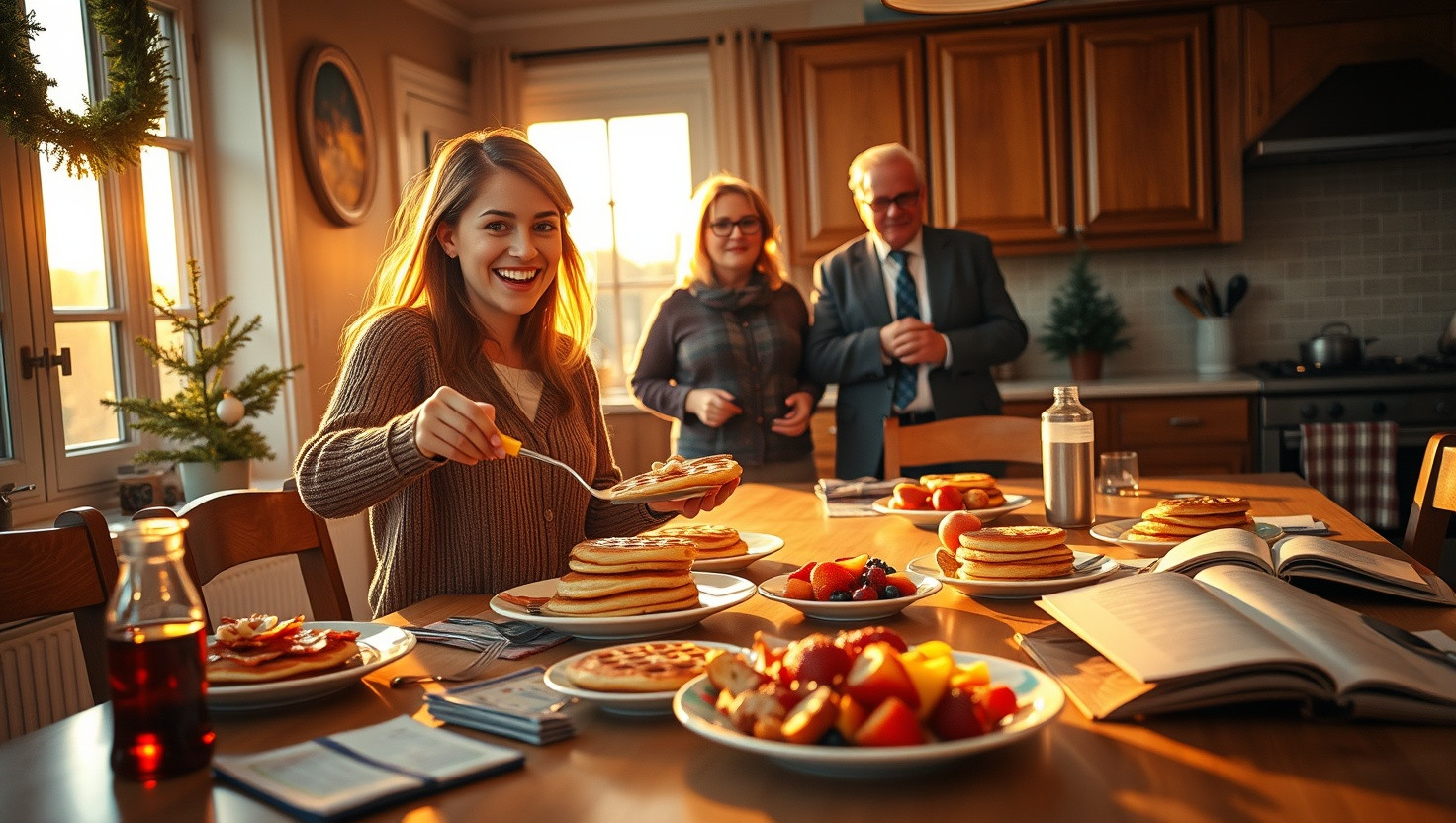Family Drama: Opting for Breakfast for Dinner Over Fancy Holiday Meal - AITAH?
