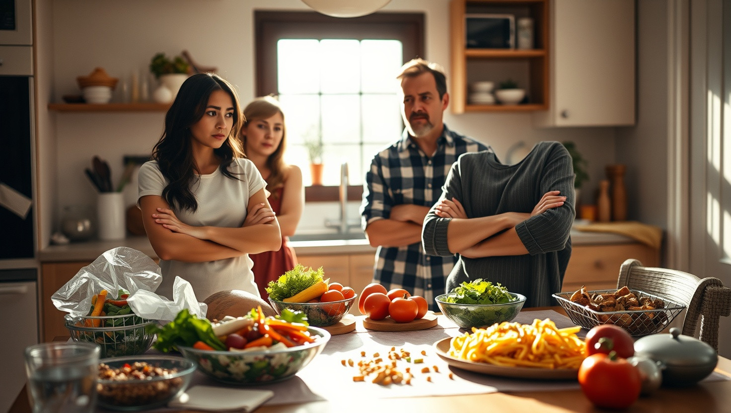 Should I Contribute Equally to Vegan Meal Costs for Family Gatherings?