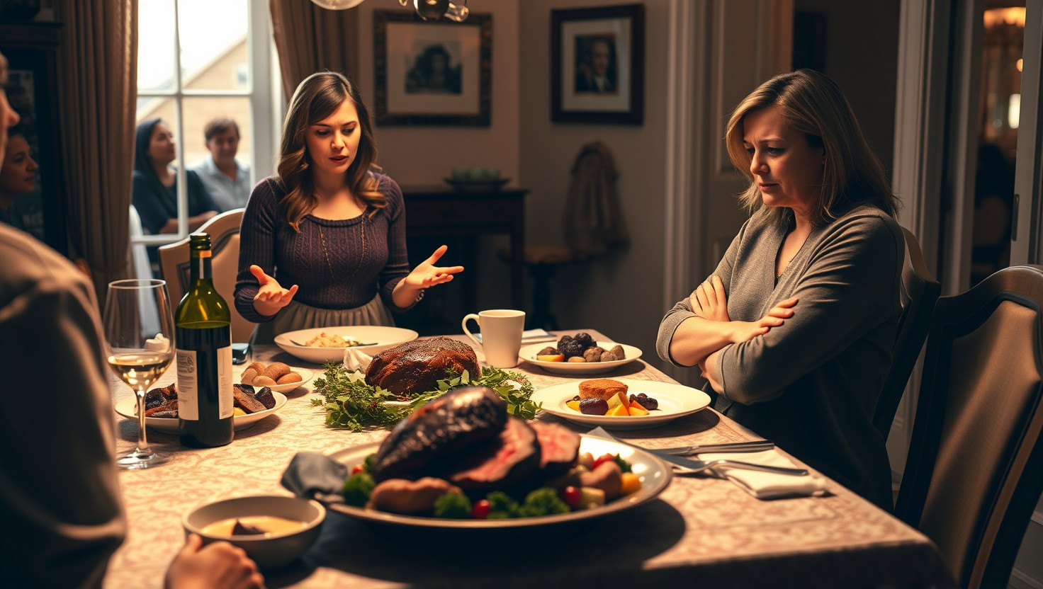 Sisters Last-Minute Vegan Request Ruins Family Dinner: AITA for Asking Her to Pay?