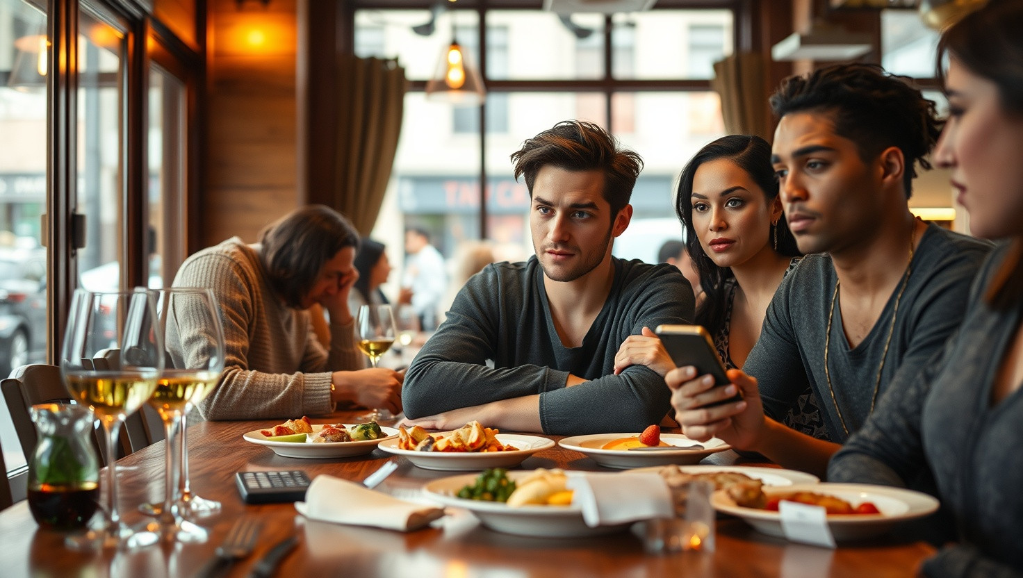 Should I Split the Bill Evenly with Financially Struggling Friends? | AITA