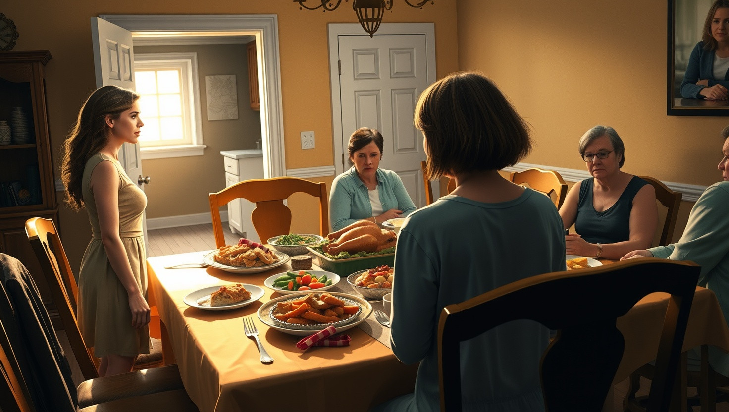 Family Dinner Disaster: WIBTA for Storming Out After Sisters Insult?