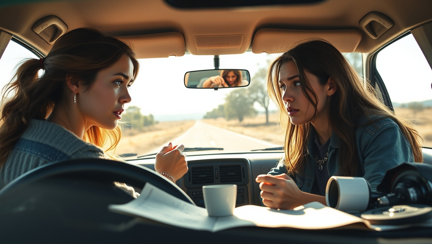 Friends Anxiety Behind the Wheel Sparks Road Trip Rift: AITA for Taking Over Driving Duties?