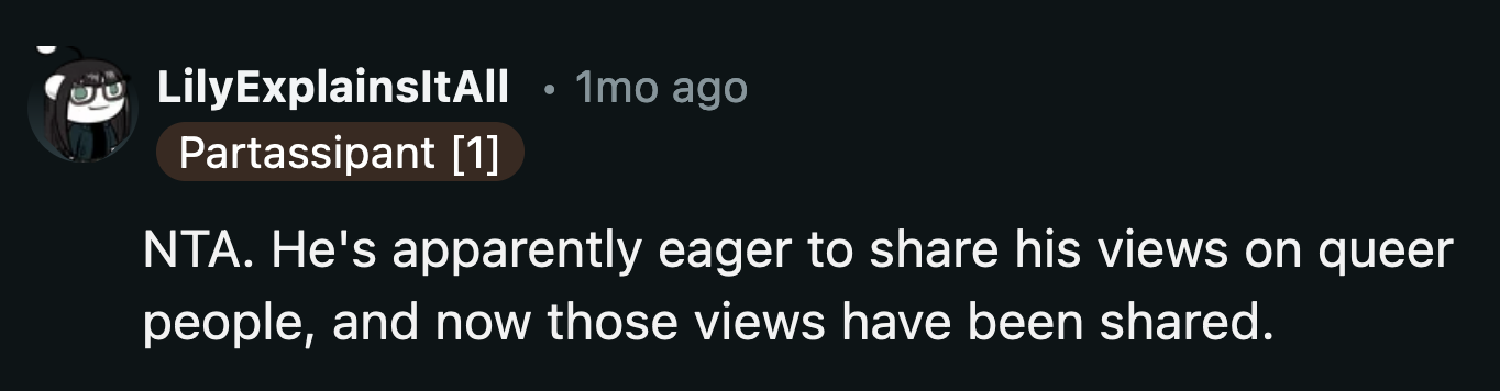 OP simply helped G reach a wider audience.