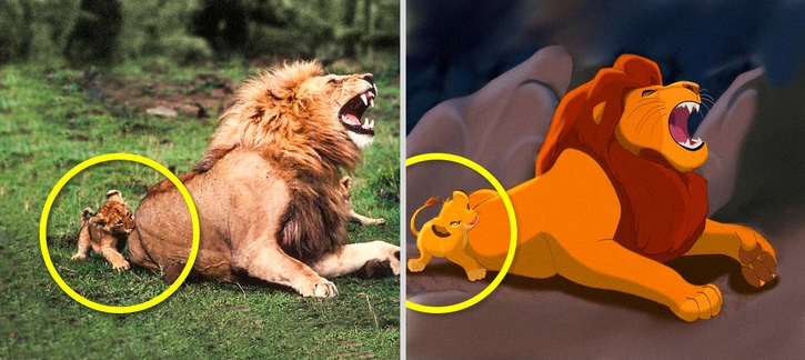 6. Mufasa and Simba - The Lion King