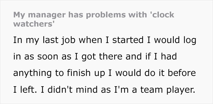 OP was always ready to put in the extra work needed for the company