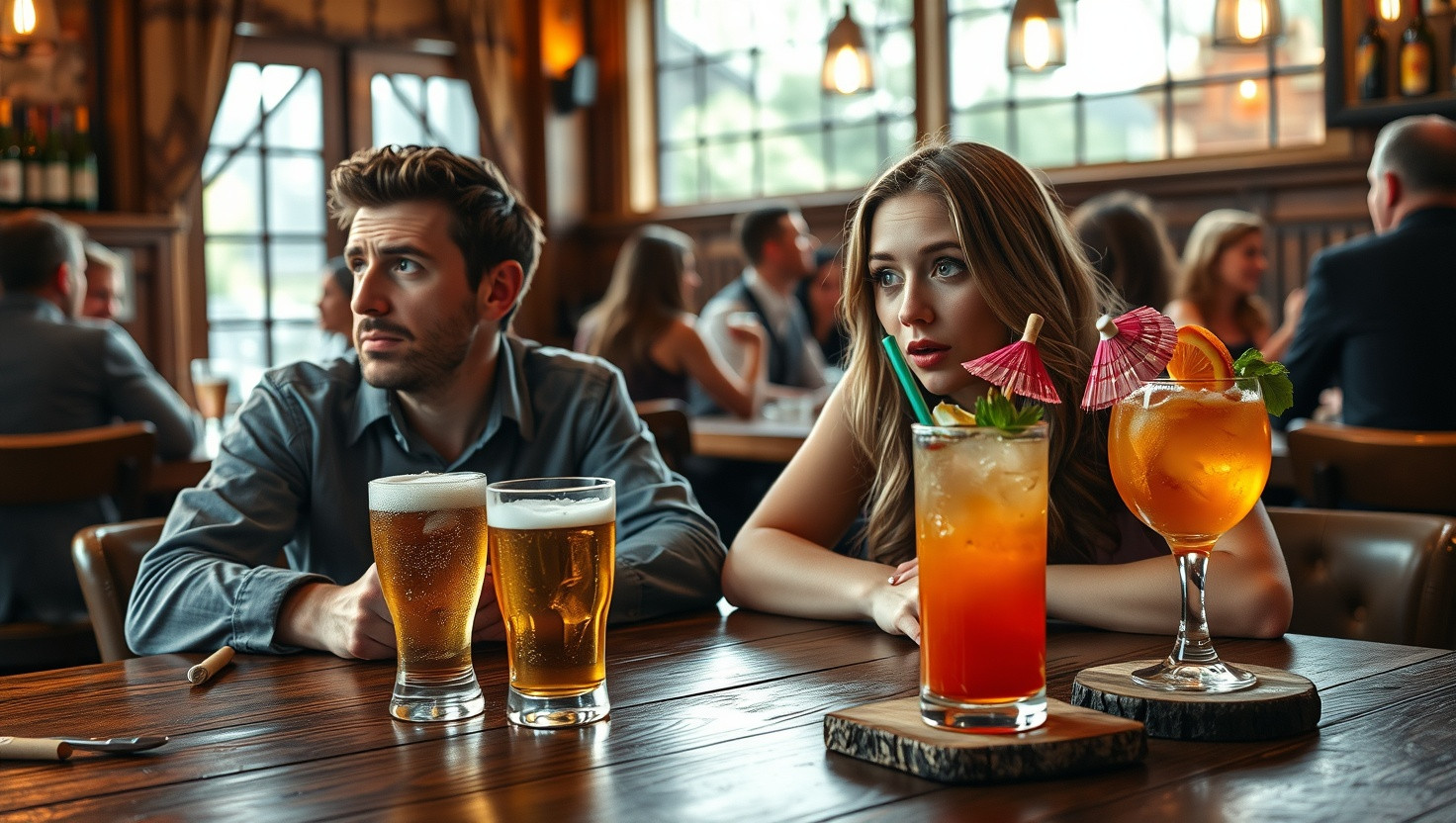 Friend Orders Expensive Drinks, AITA Refusing to Split Bill?