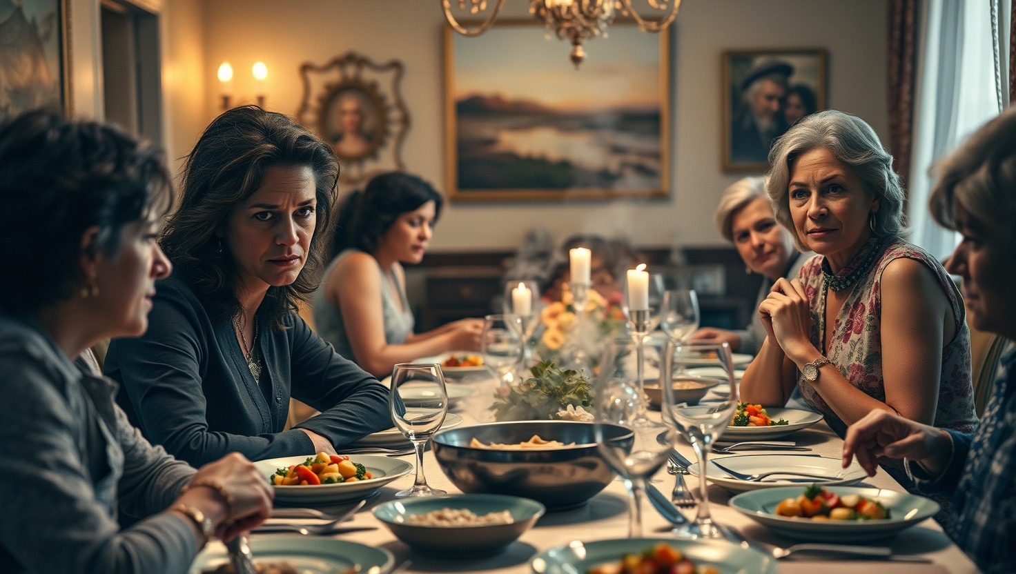 Sisters Superstitions Spark Silverware Showdown at Family Dinners