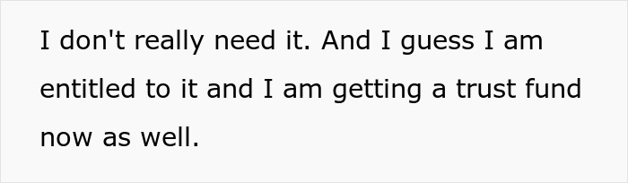 He contacted the original poster and informed her that his current wife and children would suffer if she did not return the money to him