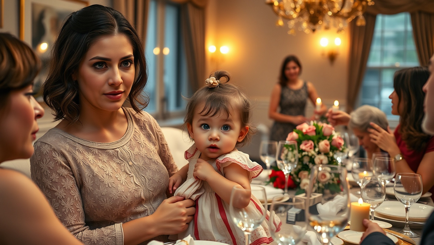 Should I have brought my toddler to a family dinner party with a no kids rule?