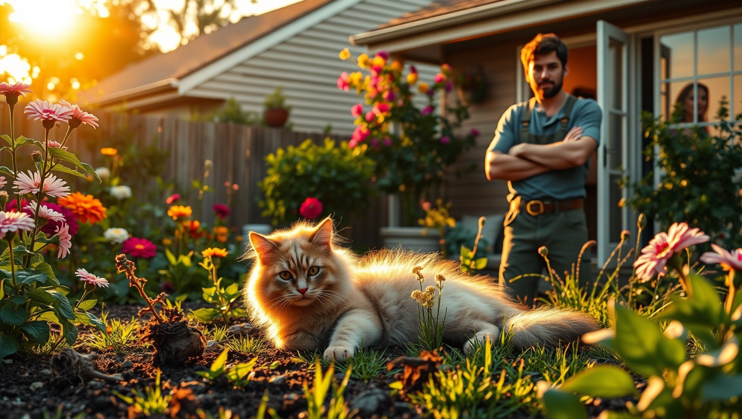 Neighbors Cat Destroying My Garden: AITA for Refusing to Return It?