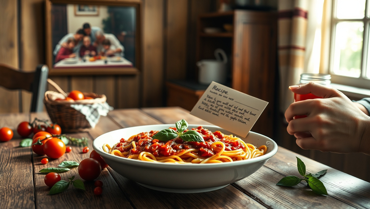 Family Drama: AITA for Keeping Grandmas Secret Spaghetti Recipe from Competitive Cousin?