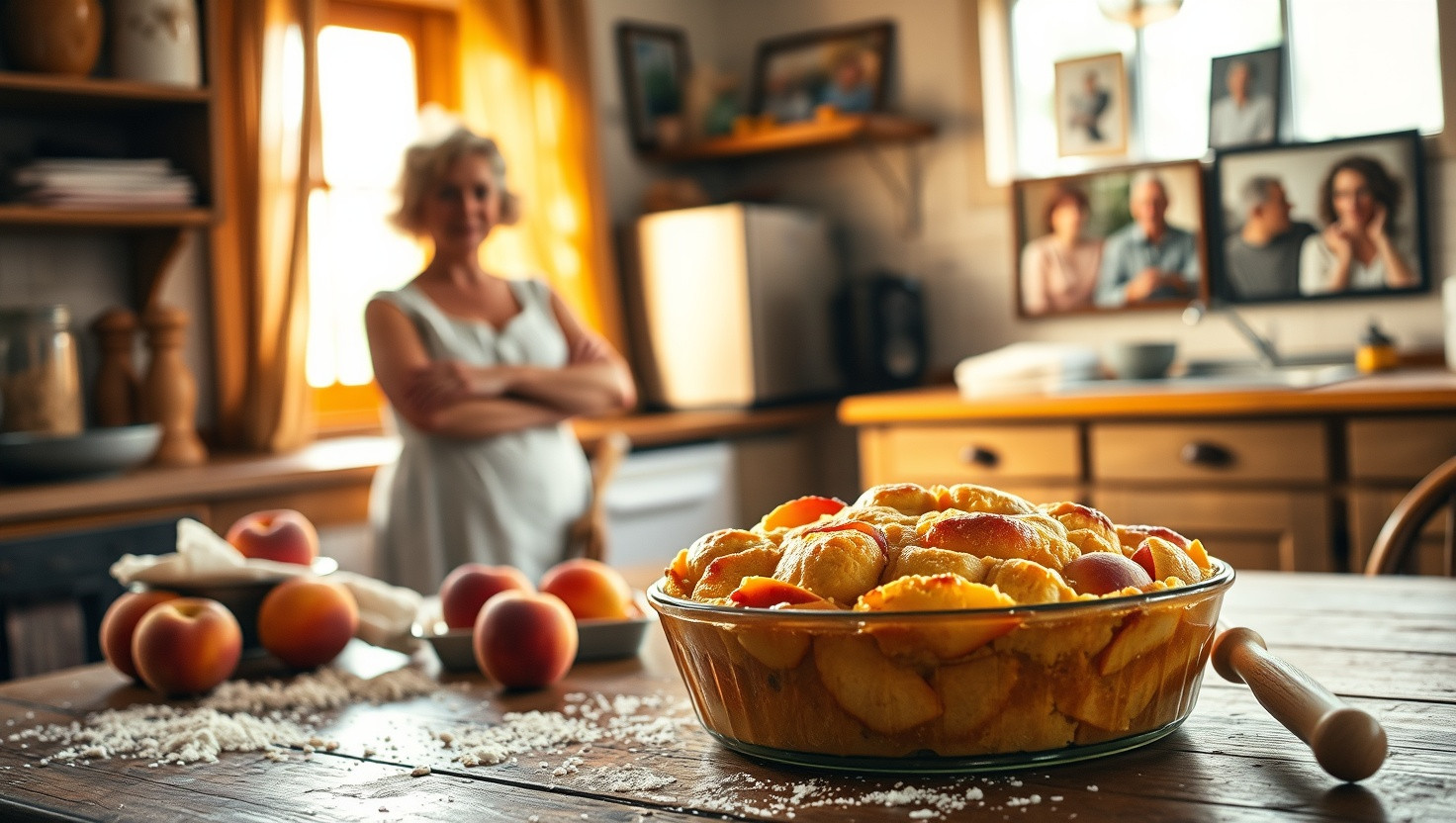Family baker refuses to share traditional peach cobbler recipe at charity bake-off - AITA?