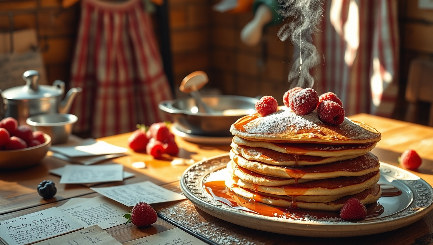 Family Pancake Recipe Drama: AITA for Keeping Grandmas Secret?