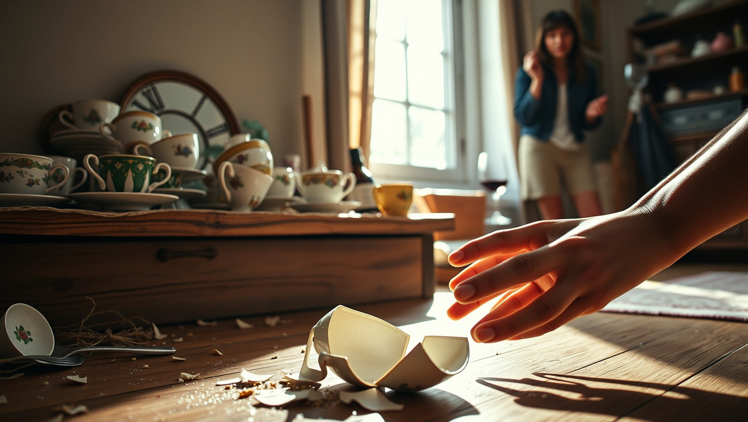 Roommates Vintage Teacup Collection Causes Conflict: Would I Be the A**hole for Throwing Them Away?