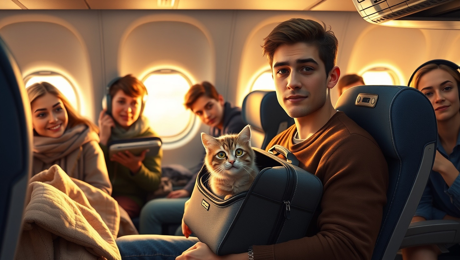 Should I Bring My Chatty Cat on a Long Flight? AITA for Disturbing Other Passengers?