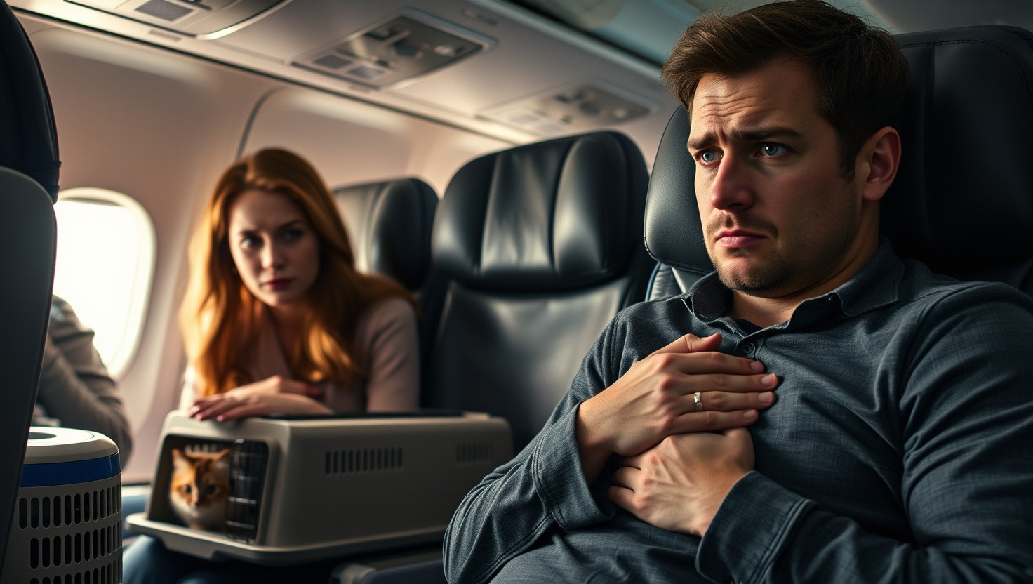 Choosing Love: My Dilemma Between My Boyfriend and Our Cat on a Long-Haul Flight
