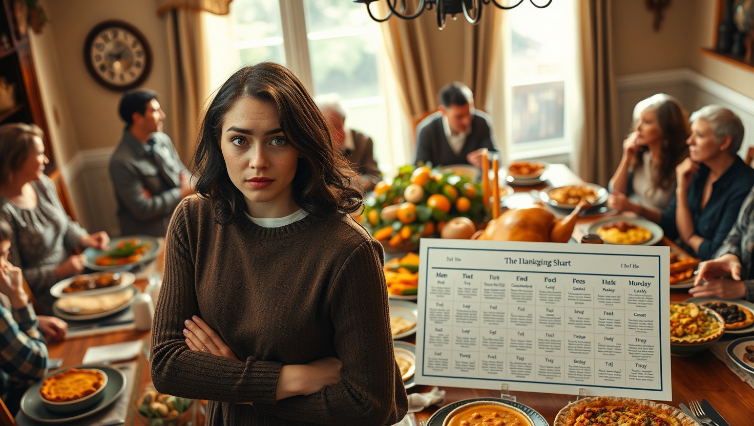 Family Chaos at Thanksgiving: AITA for Implementing a Seating Chart?