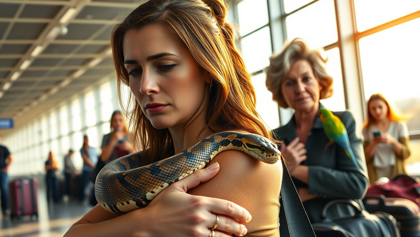 Neighbor Upset Over Refusing Parrot Roommate for Emotional Support Snake: WIBTA?