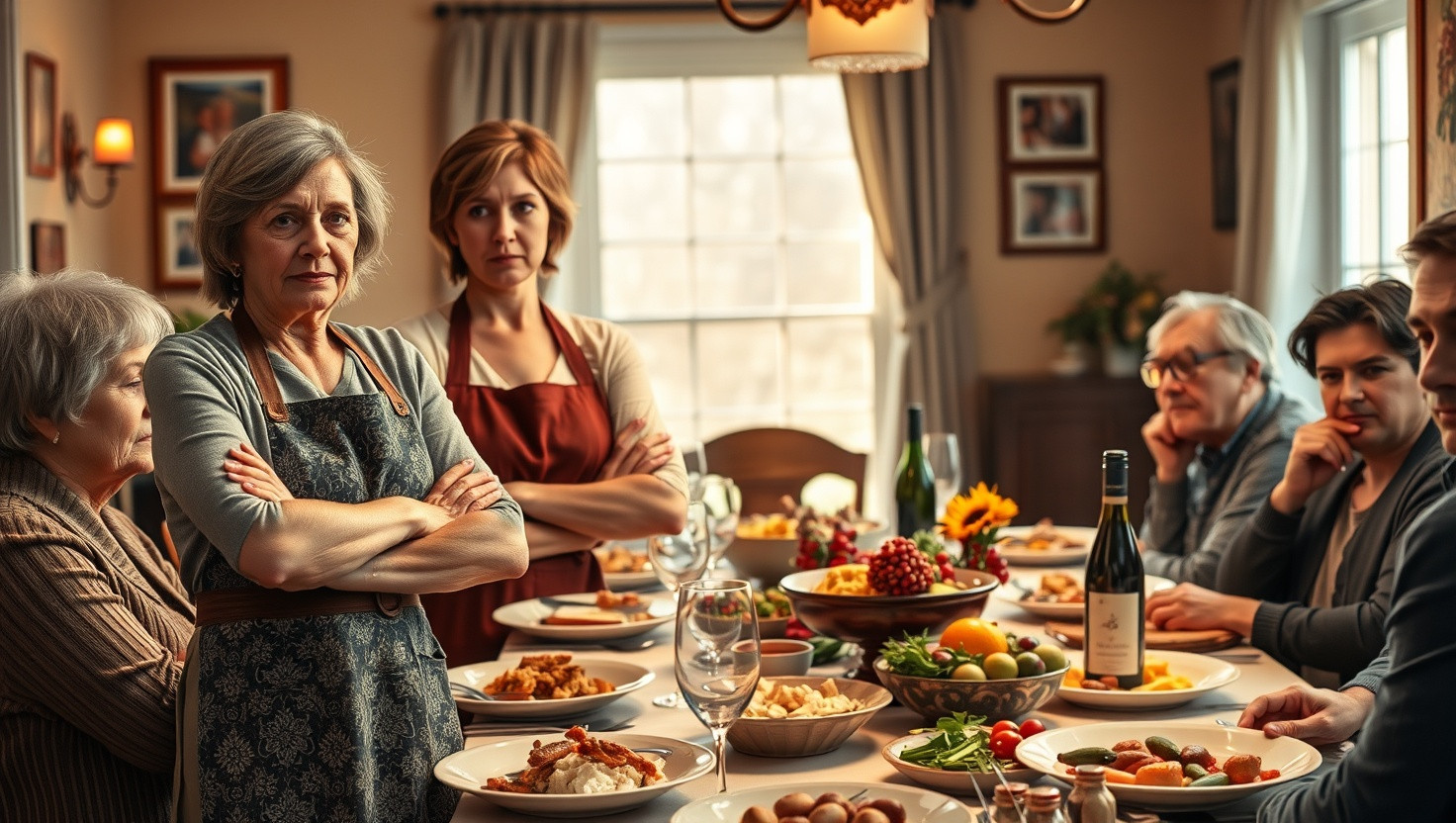Family Dinner Host Stands Firm Against Unwelcome Menu Changes