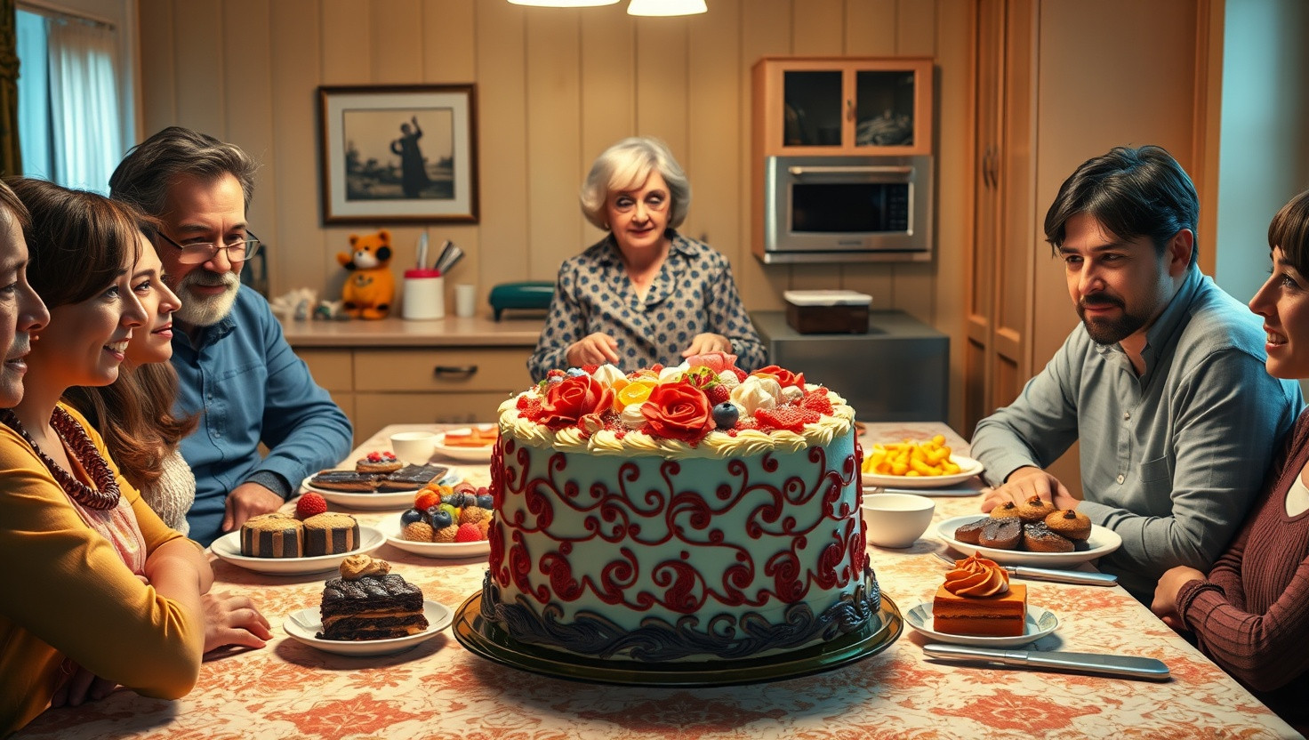 Family Feud: AITA for Banning Aunts Famous Cake From Dinner?