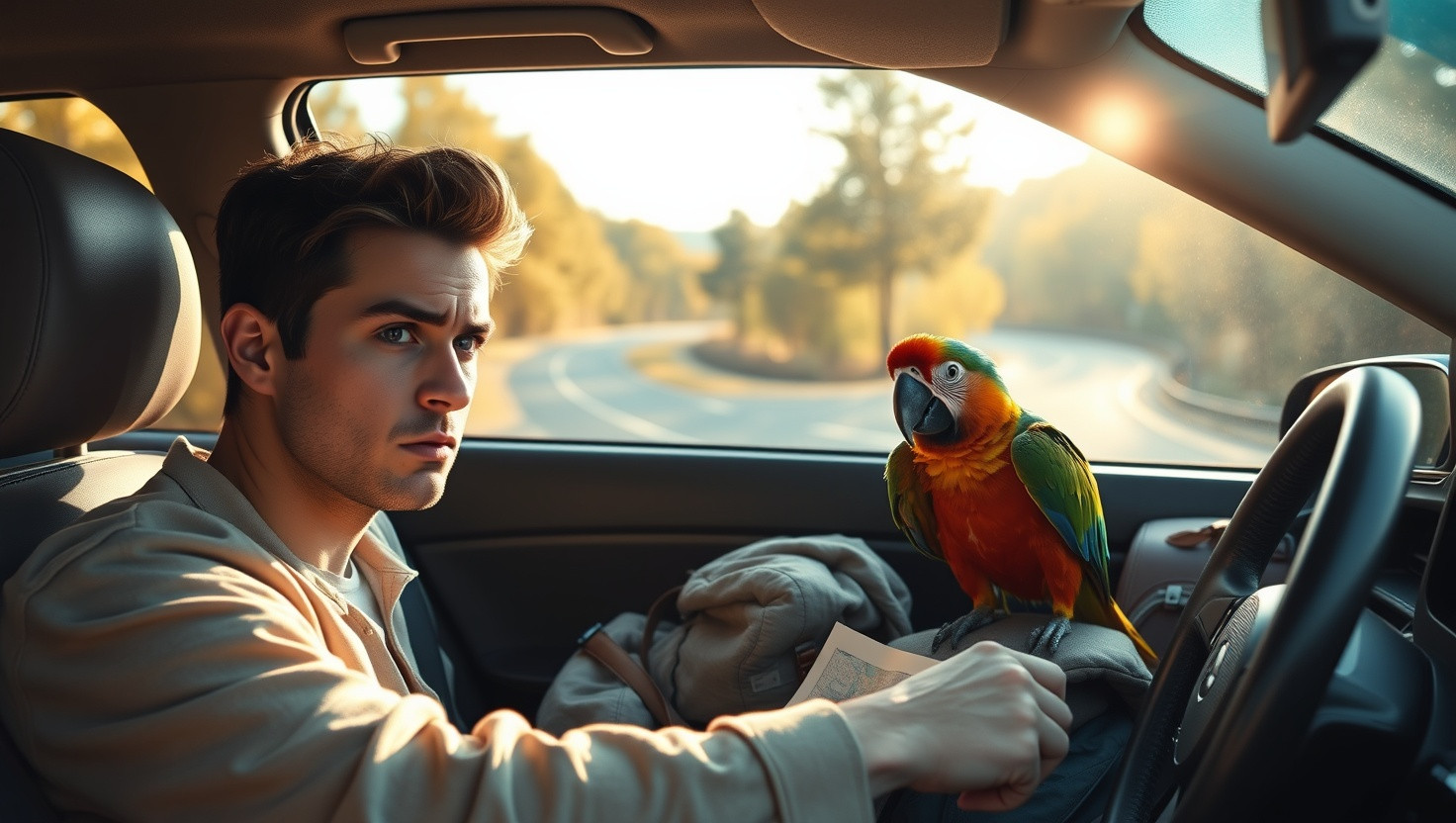 Roommate Insists on Bringing Noisy Parrot on Road Trip: Am I Wrong to Say No?