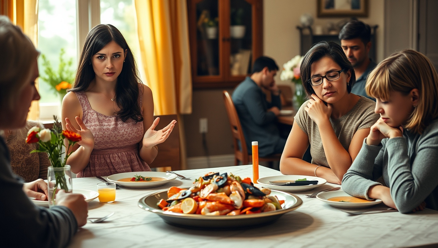 Family Dinner Dilemma: AITA for Refusing to Cook Shrimp for Allergic Sister?