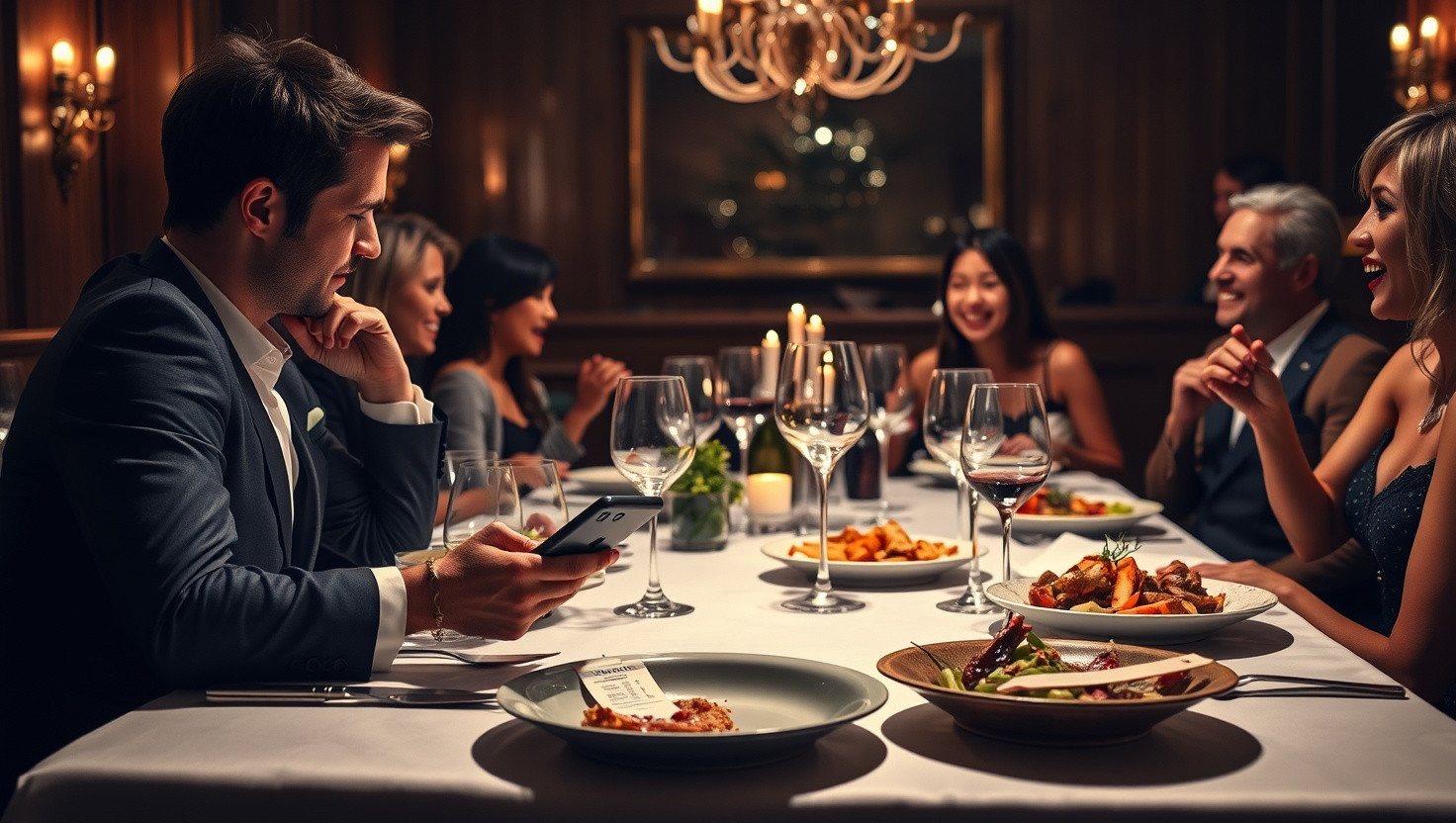 Should You Change Your Mind About Splitting the Bill Mid-Meal?