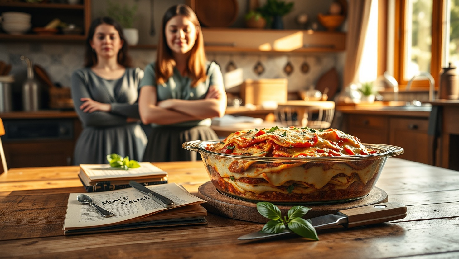 Should I Share Our Moms Secret Lasagna Recipe with My Sister?
