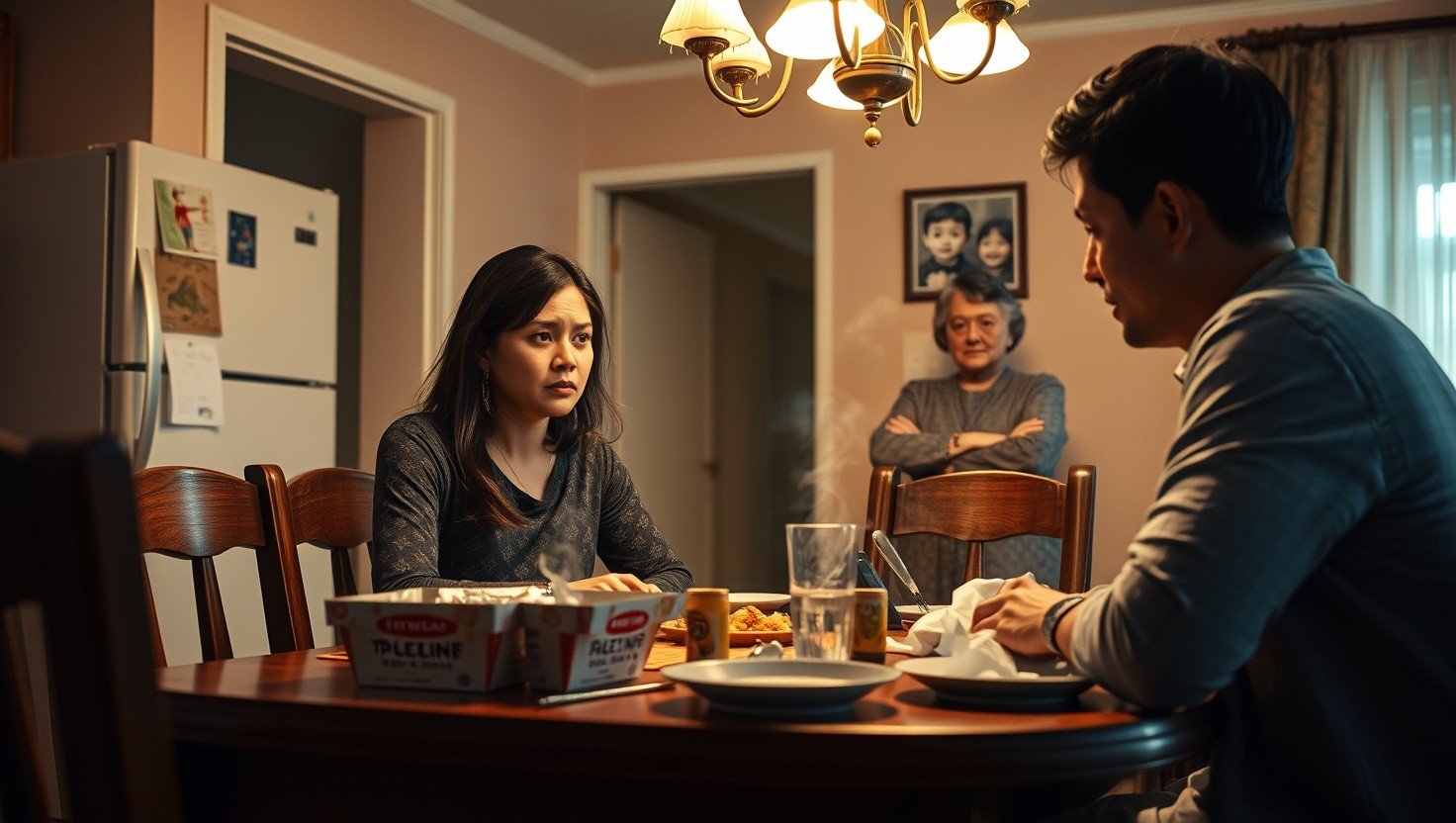 Refusing Husbands Dinner Invite to Avoid Family Judgment: AITA?