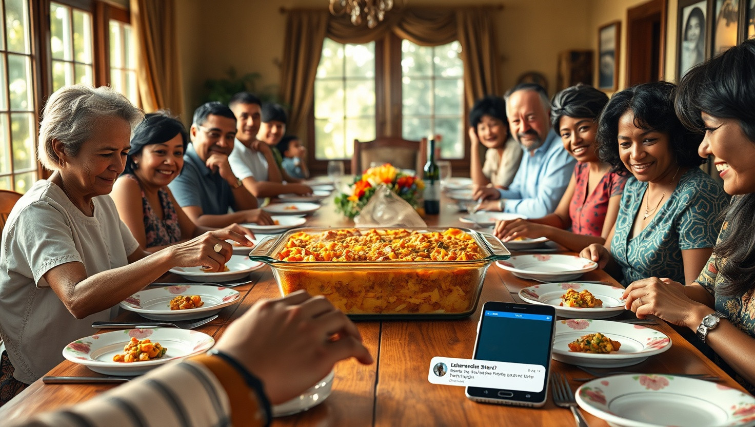Family Drama Unfolds: Refusing to Share Secret Casserole Recipe at Reunion