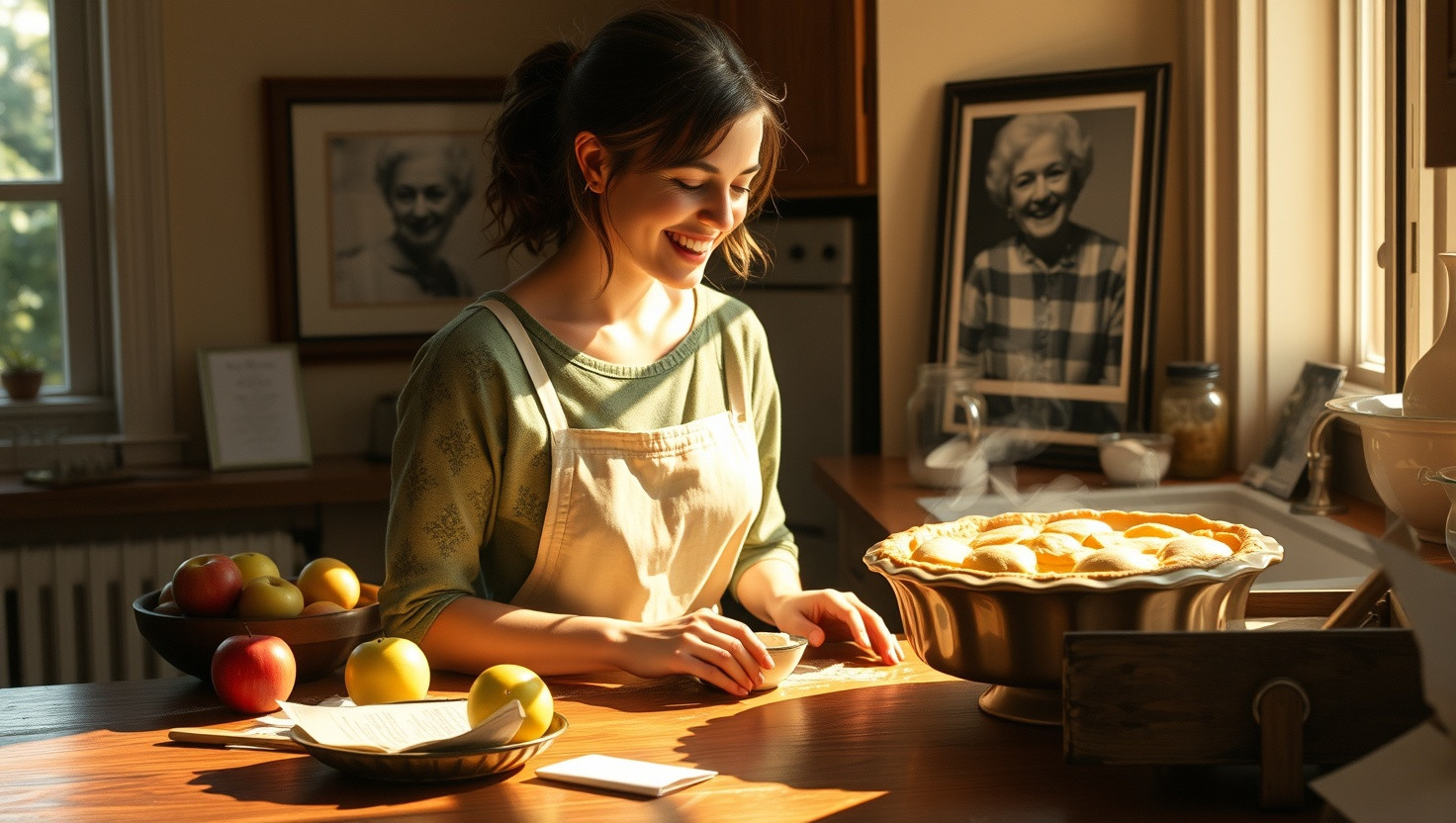 Should I Share My Grandmas Secret Apple Pie Recipe with a Friends Bakery?