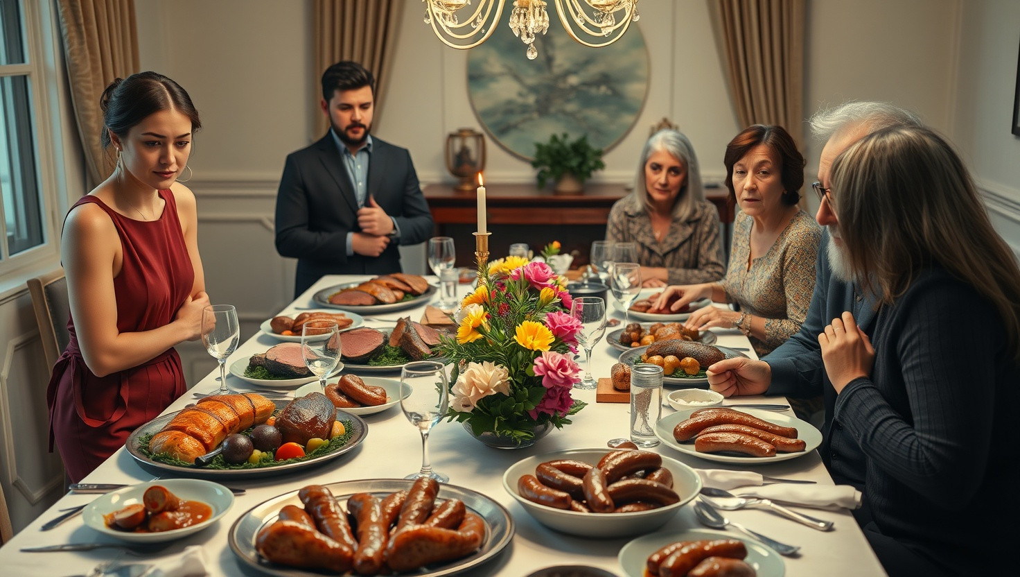Serving All-Meat Dinner to Vegan Family: A Recipe for Disaster