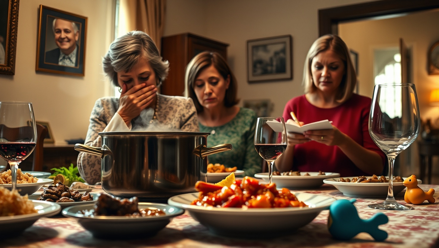 Revealing Moms Secret Recipe to Estranged Sister: A Family Dinner Dilemma