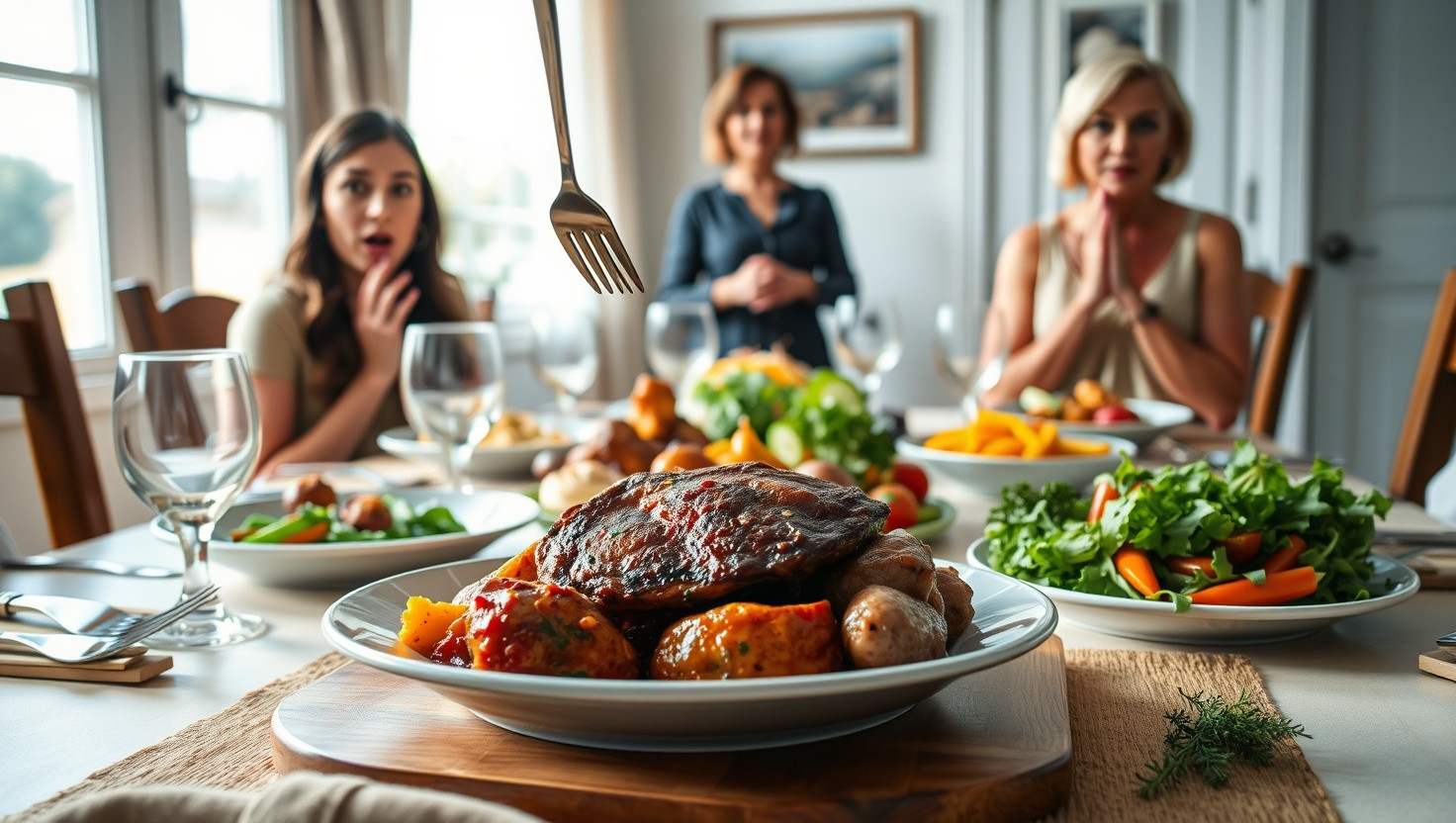 Serving Meat to Vegan Sister: A Dinner Disaster or Honest Mistake?