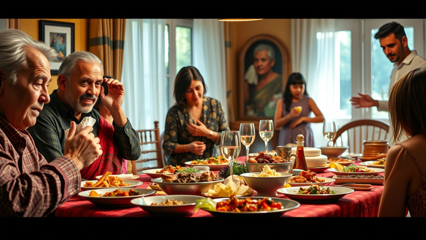 Spicy Surprise Dinner Sparks Family Feud