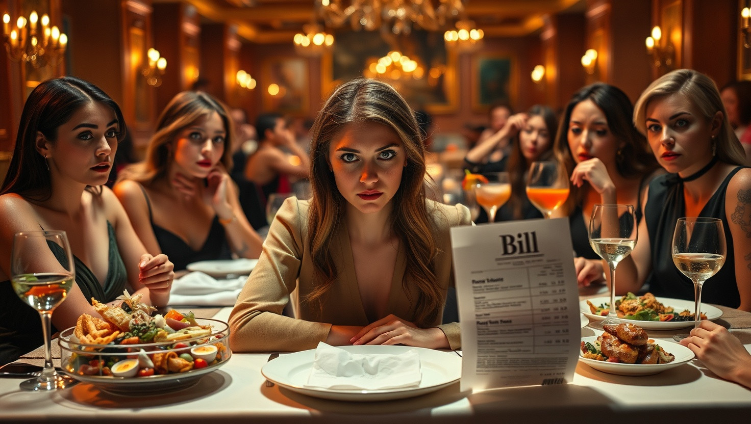 Friends demand equal split for pricey dinner, but I only ordered cheap - AITA?